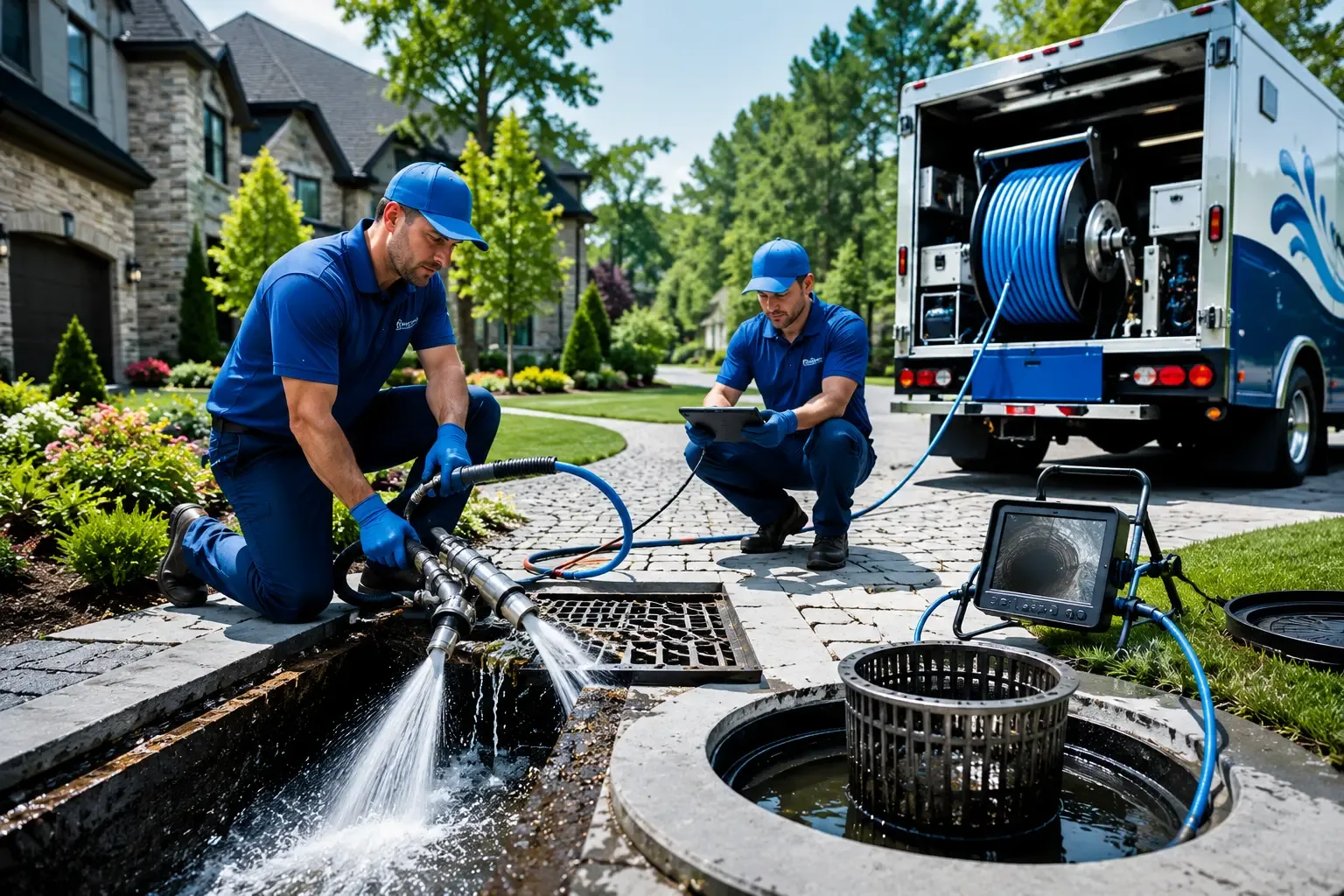 Local outdoor drain cleaning professionals in Erick, OK